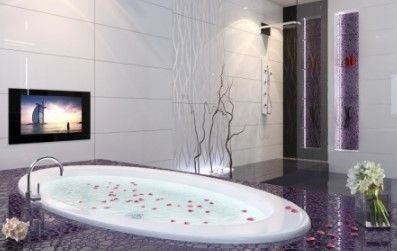 Телевизор для ванной комнаты – мечты сбываются