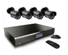 Набор ( IP- видеорегистратор +4 IP видеокамеры)