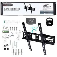 кронштейн для телевизора 32-55" yt-ht-002 на стену наклонный для тв/монитора  фото