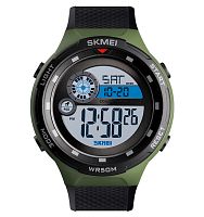 часы наручные электронные skmei 1465 водостойкость 5 атм, дата, будильник, секундомер, подсветка  фото