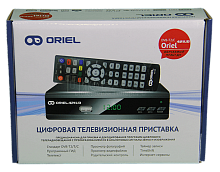 Цифровая приставка Oriel 421UD эфирный DVB-T2/C тв приставка ТВ без абонплаты TV-тюнер медиаплеер от магазина Электроника GA