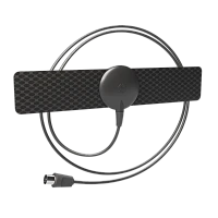 антенна тв комнатная цифровая wv-etamin-tip активная, эфирная для dvb-t2 телевидения  фото