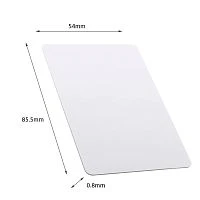 карта доступа ic перезаписываемая пластиковая белая  фото