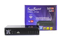 Цифровая приставка HD SuperSignal M7700 эфирный DVB-T2/C тв приставка, тв тюнер, tvbox, медиаплеер от магазина Электроника GA