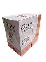 кабель для компьютерных сетей  cablan  utp4 cat5e 24awg cca  фото