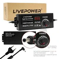 блок питания live-power lp392 9-36v/3a регулируемый, lcd экран, штекер 5.5*2,5 мм  фото