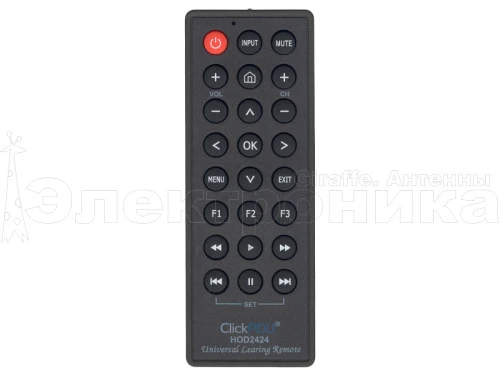 пульт универсальный clickpdu hod2424 пульт обучаемый для любых устройств, пду, ик пульт  фото