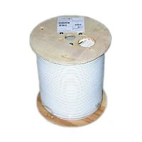 кабель телевизионный commscope f6ssv apd sm mt  rg6u. четырехслойный экран, белый 305м  за 1м       фото